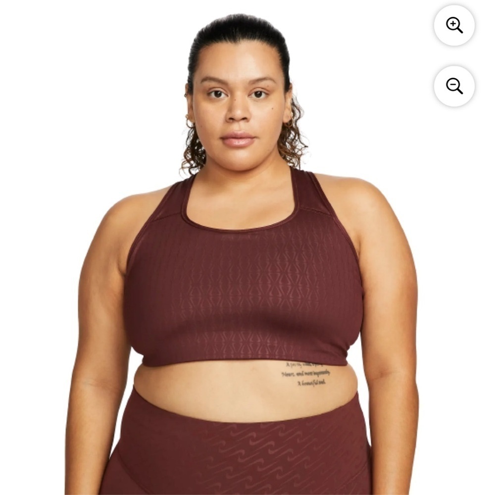 Women's Chocolate Brown Sports Bra